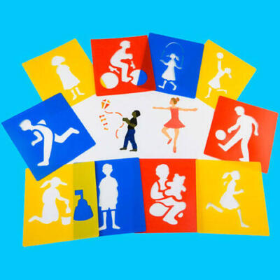 Modelos de pessoas gigantes