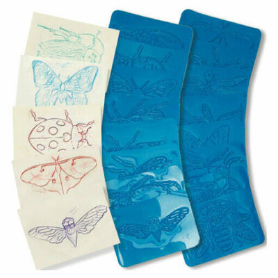 Placas ásperas para insetos