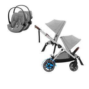 Pack e-Gazelle S + Segundo Assento Gazelle S + Cloud G i-Size (x2)