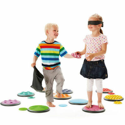 Discos táteis plantares