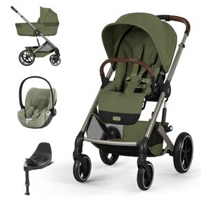 Pack Balios S Lux com alcofa dobrável + Cloud T i-Size + Base T