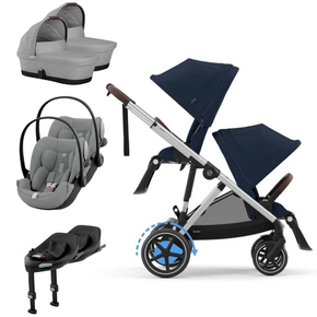 Pack E-Gazelle S + Assento Extra Gazelle S + Cloud G3 (x2) + Alcofa Gazelle S (x2)