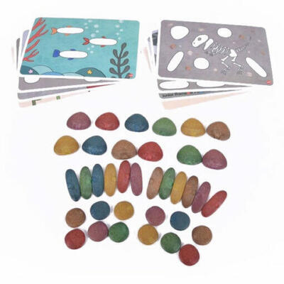 Seixos de rainboll júnior ecológicos 