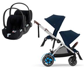 Pack e-Gazelle S + Assento Extra Gazelle S + Cloud T i-Size (2x)