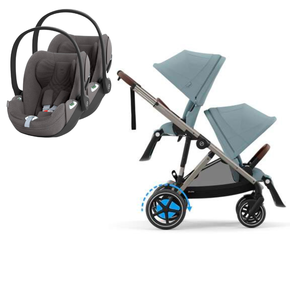 Pack e-Gazelle S + Assento Extra Gazelle S + Cloud T i-Size (2x)