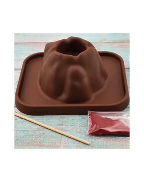 Crie a sua própria erupção vulcânica