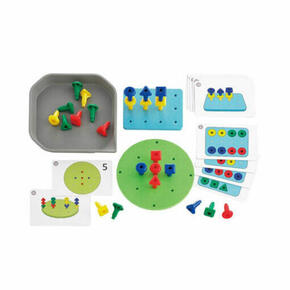 Jogo divertido Geo Pegs