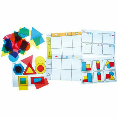 Kit de Atividades com Blocos Lógicos