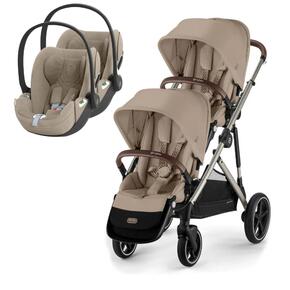 Pack Gazelle S + Assento Extra Gazelle S + Cloud T i-Size (x2) 