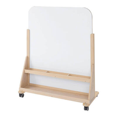 Quadro branco móvel magnético de dupla face
