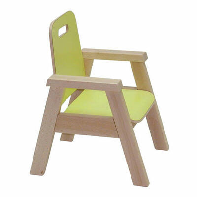 Cadeira alta empilhável pequena 