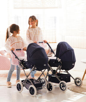Carrycot Chassis And Navy Great Carlota