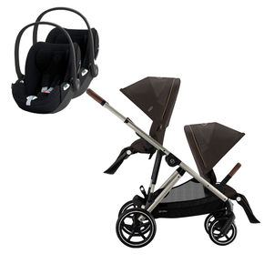 Pack Gazelle S + Assento Extra Gazelle S + Cloud T i-Size (x2) 