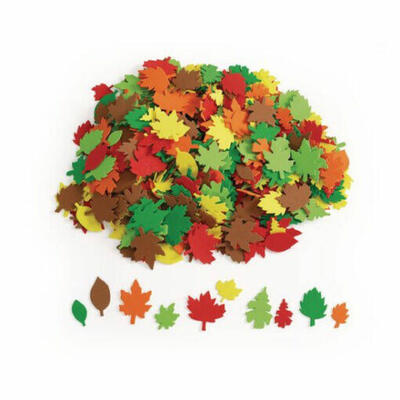 Formas de folhas de espuma