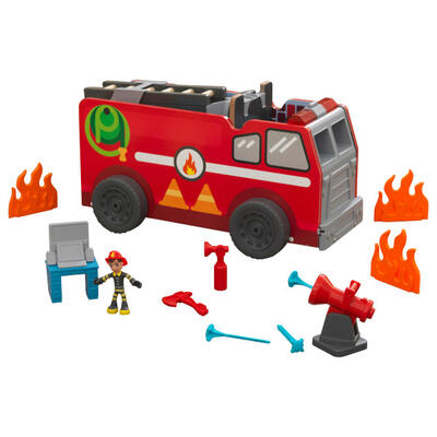 Adventure Bound™: 2-in-1 Transforming Fire Truck Play Set 