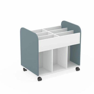 Móveis de carrinho escolar para livros e jogos Dan