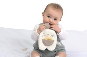 Coelhinho Doudou Porta Chupetas