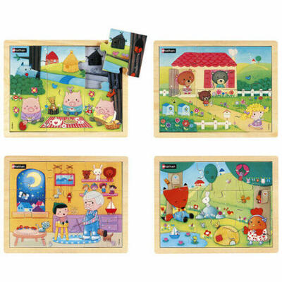 Pacote de 4 Puzzles