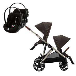 Pack Gazelle S + Assento Extra Gazelle S + Cloud G i-Size (x2) 