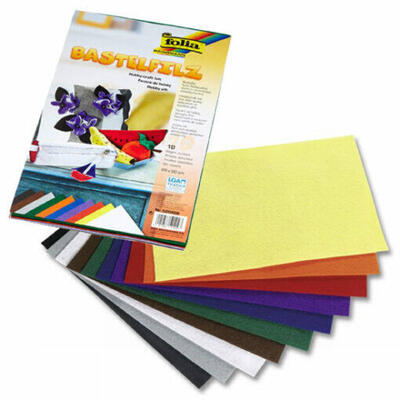 Folhas de Feltro Folia para Artesanato