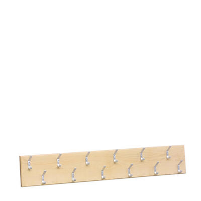 Régua madeira 12 cabides