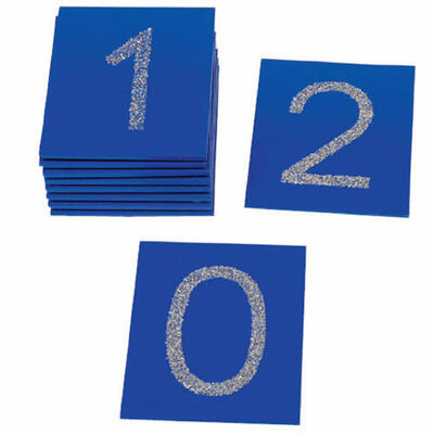 Tabelas numéricas táteis