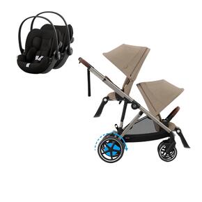 Pack e-Gazelle S + Segundo Assento Gazelle S + Cloud G i-Size (x2)