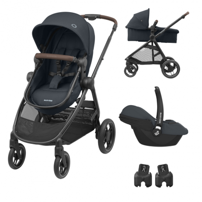 Trio Zelia 3 + Cabriofix i-Size + Adaptadores