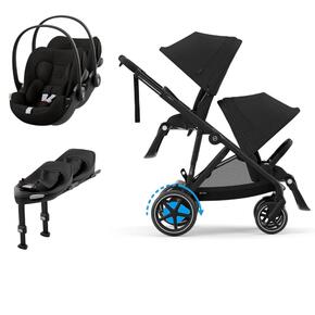 Pack e-Gazelle S + Segundo Assento Gazelle S + Cloud G i-Size(x2) + Base G (x2)