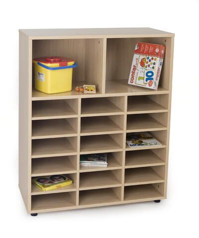 Intermediate Mobile - Bookcase With 20 Shelves 1