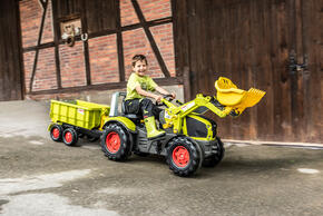 rollyX-Trac Premium CLAAS com Pá Carregadora