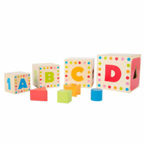 Cubos de empilhamento ABC