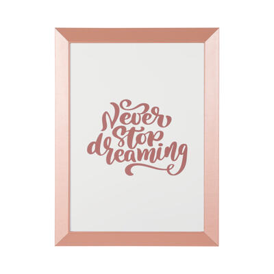 KAMASHI nunca para de quadro impresso