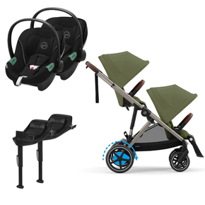 Pack e-Gazelle S + Segundo Assento Gazelle S + Aton B2(x2) + Base One(x2)