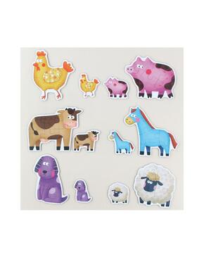 Puzzle de animais 6 numa caixa