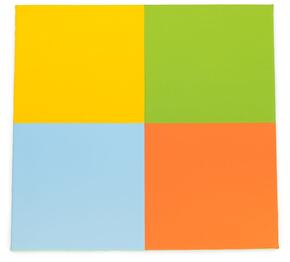 Cuatro Colores De La Alfombra De Luz