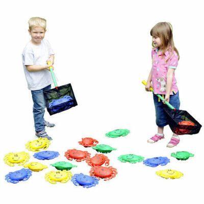 Pegue caranguejos numerados