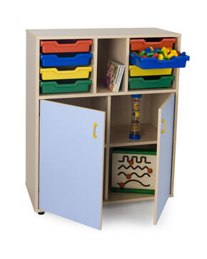 Unidad Intermedia Con 2 Puertas Y Cajones