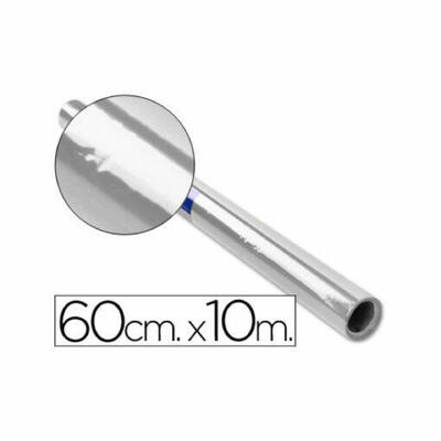 Papel celofane LIDERPAPEL rolo incolor 0,60 x 10 m