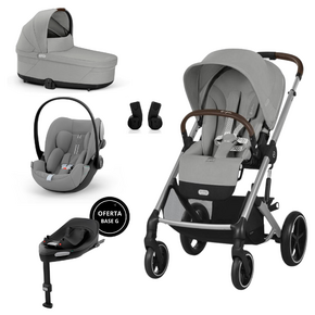 Pack Novo Balios S Lux + Cloud G i-Size + Alcofa S Lux + Adaptadores = Oferta Base G