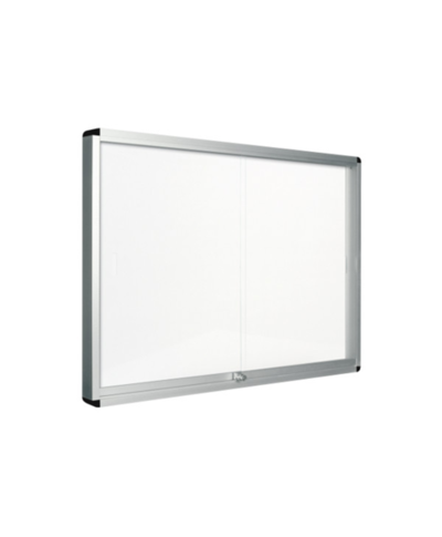 Placa com fechadura interna da exposição - Aço Laqueado