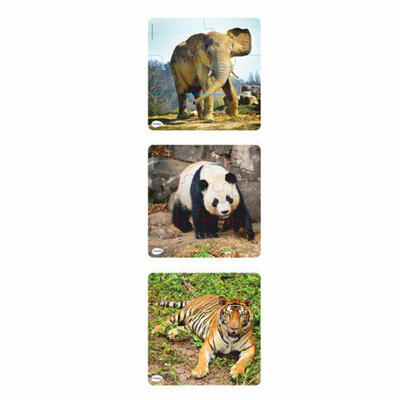 Puzzle progressivo de animais