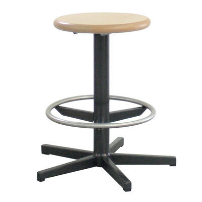 Banco regulável c/rodas e repousa pés