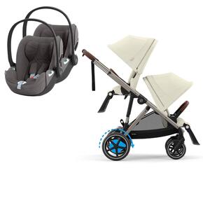 Pack e-Gazelle S + Assento Extra Gazelle S + Cloud T i-Size (2x)