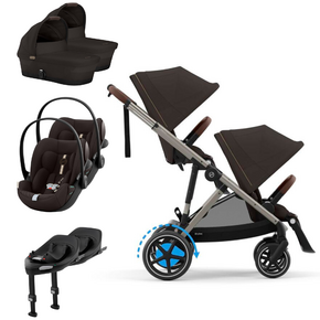 Pack E-Gazelle S + Assento Extra Gazelle S + Cloud G3 (x2) + Alcofa Gazelle S (x2)