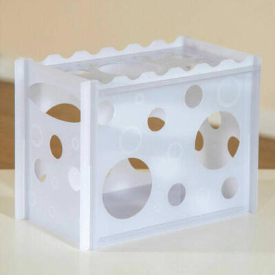 Torre de suporte em acrílico translúcido