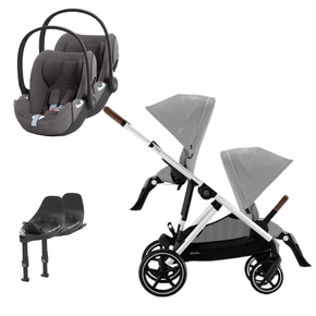 Pack Gazelle S + Assento Extra Gazelle S + Cloud T i-Size (x2) + Base T (x2) 