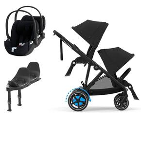 Pack e-Gazelle S + Segundo Assento Gazelle S + Cloud T i-Size(x2) + Base T(x2)