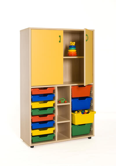 Móvel Médio com Portas e Gavetas