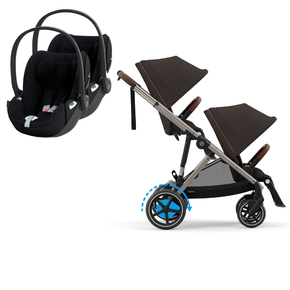 Pack e-Gazelle S + Assento Extra Gazelle S + Cloud T i-Size (2x)